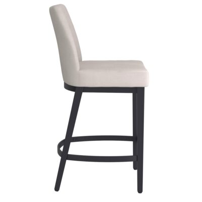 Jace 26" Counter Stool, Set of 2, in Beige Fabric and Black 11 Jace 26" Counter Stool, Set of 2, in Beige Fabric and Black 203-082BEG_BK 203 082BEG BK 3
