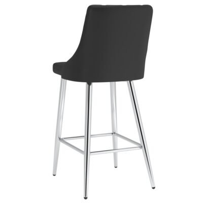 Devo 26" Counter Stool, Set of 2, in Black 10 Devo 26" Counter Stool, Set of 2, in Black 203-087BK 203 087BK 2