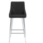 Devo 26" Counter Stool, Set of 2, in Black 203-087BK 203 087BK 3