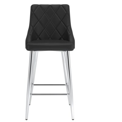 Devo 26" Counter Stool, Set of 2, in Black 11 Devo 26" Counter Stool, Set of 2, in Black 203-087BK 203 087BK 3