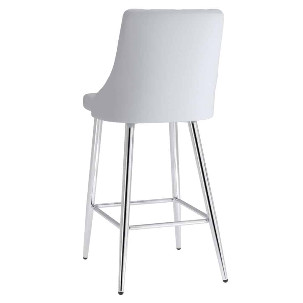 Devo 26" Counter Stool, Set of 2, in Light Grey - Image 3