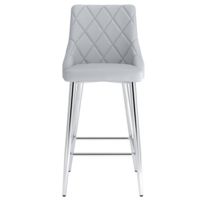 Devo 26" Counter Stool, Set of 2, in Light Grey 11 Devo 26" Counter Stool, Set of 2, in Light Grey 203-087LG 203 087LG 3