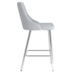 Devo 26" Counter Stool, Set of 2, in Light Grey 203-087LG 203 087LG 4