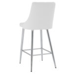 Devo 26" Counter Stool, Set of 2, in White 203-087WT 203 087WT 2