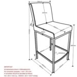 Diego 26" Counter Stool, Set of 2 in Grey and Aged Gold Leg 203-101GY/GLD 203 101GY GLD LD