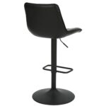 Kosi Adjustable Air-Lift Stool, Set of 2 in Black 203-190BLK 203 190BLK 2