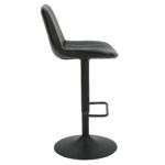 Kosi Adjustable Air-Lift Stool, Set of 2 in Black 203-190BLK 203 190BLK 3