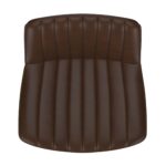 Kosi Adjustable Air-Lift Stool, set of 2, in Brown and Black 203-190BN 203 190BN 5