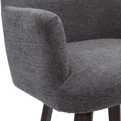 Torra 26" Counter Stool with Swivel, Set of 2 in Warm Charcoal and Dark Walnut 13 Torra 26" Counter Stool with Swivel, Set of 2 in Warm Charcoal and Dark Walnut 203-217WCH 203 217WCH 5