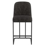 Dario 26" Counter Stool, Set of 2 in Charcoal 203-271CH 203 271CH 4
