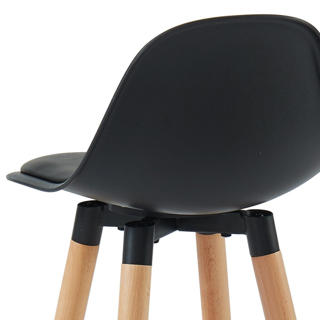 Diablo 26" Counter Stool, Set of 2 in Black and Natural - Image 6