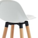 Diablo 26" Counter Stool, Set of 2 in White and Natural 203-352WT 203 352WT 5
