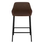 Baily 26" Counter Stool, set of 2, in Brown and Black 203-541PUBN 203 541PUBN 4