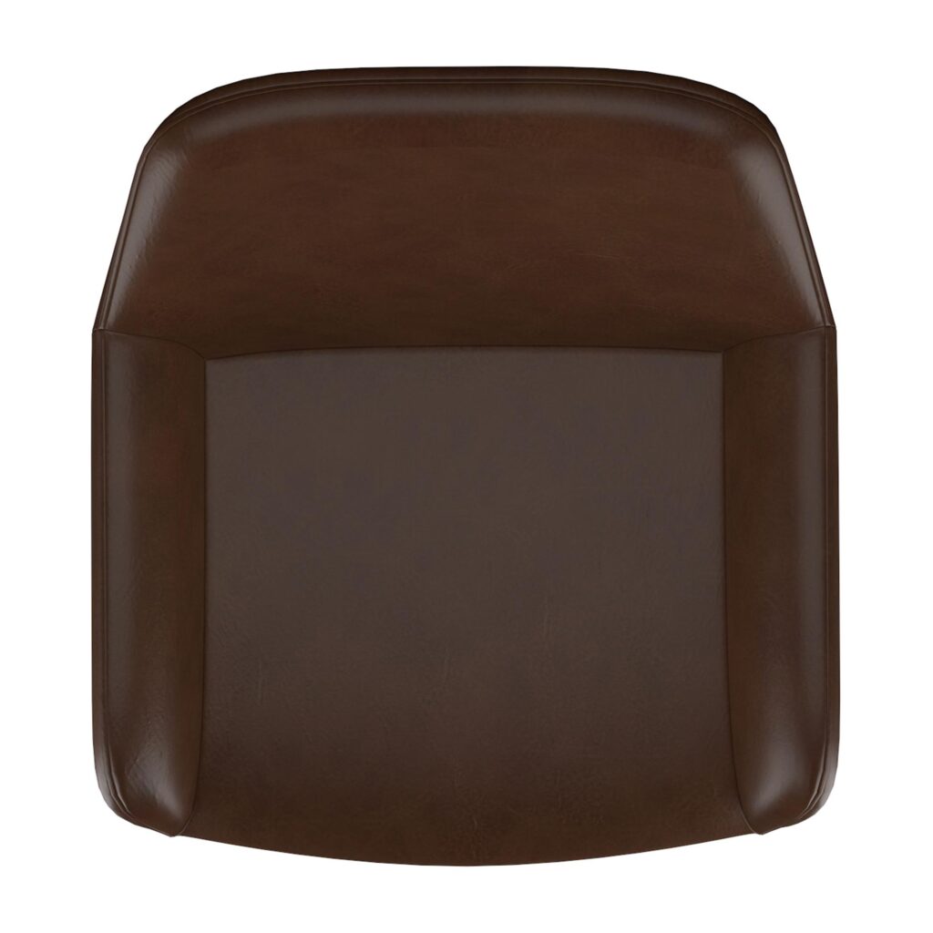 Baily 26" Counter Stool, set of 2, in Brown and Black - Image 6