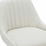 Kron Adjustable Height Air-Lift Swivel Stool, Set of 2, in Beige Fabric 203-574BG 203 574BG 5