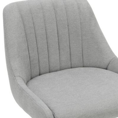 Kron Adjustable Height Air-Lift Swivel Stool, Set of 2, in Grey Fabric 203-574GY 203 574GY 5