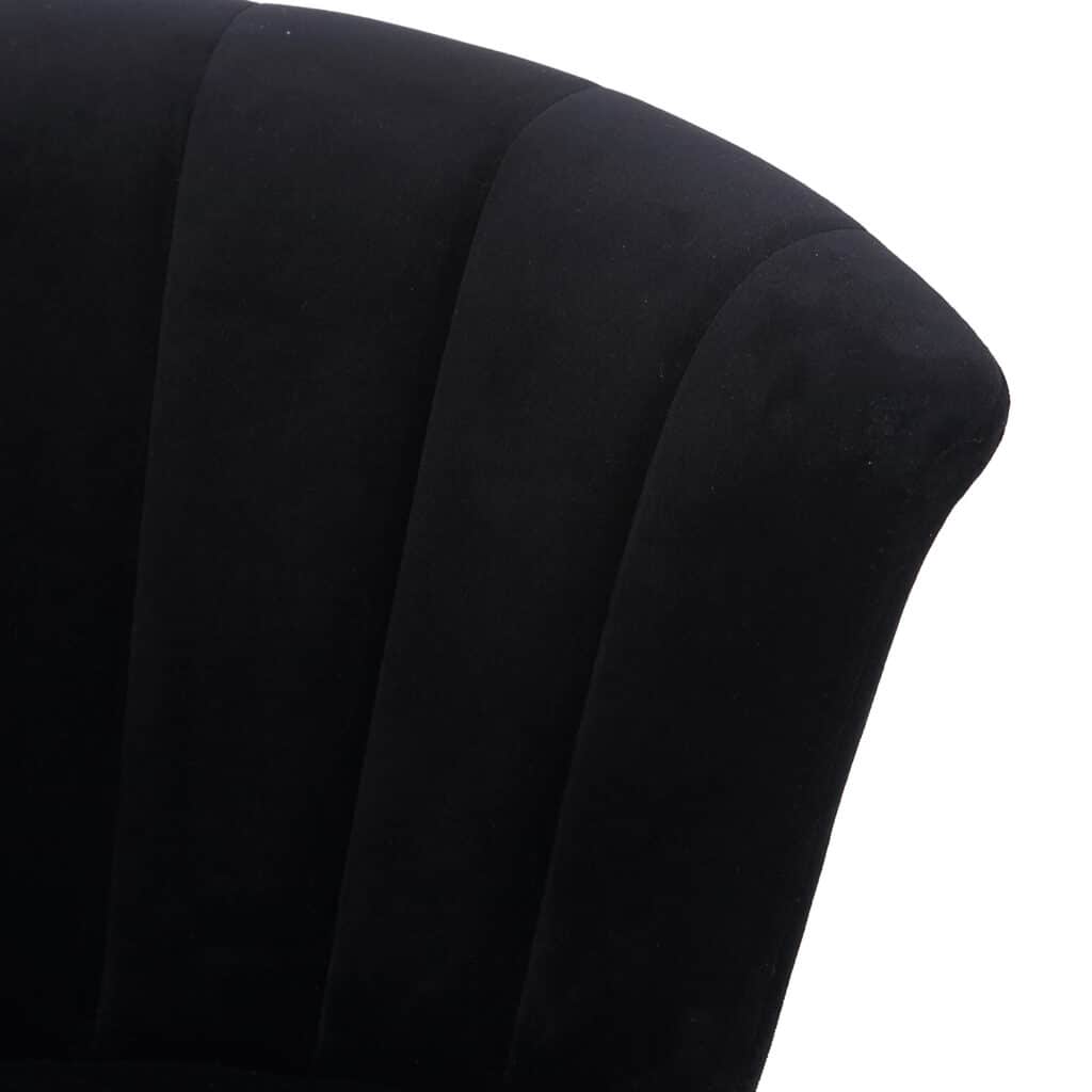 Tula 26" Counter Stool in Black and Washed Oak - Image 7