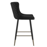 Xander 26" Counter Stool, Set of 2, in Black 203-620BK 203 620BK 4