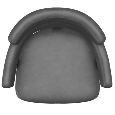 Oberon 26" Counter Stool with Swivel, set of 2 in Charcoal and Black 13 Oberon 26" Counter Stool with Swivel, set of 2 in Charcoal and Black 203-646CH 203 646CH 5