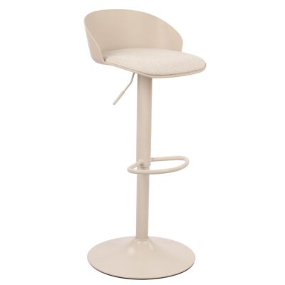 Mabel Adjustable Air-Lift Stool, Set of 2 in Beige 203-686BEG 203 686BEG 2