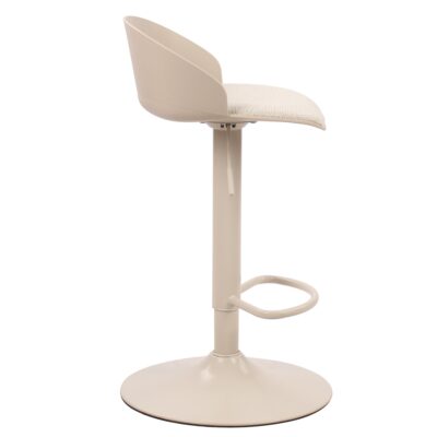 Mabel Adjustable Air-Lift Stool, Set of 2 in Beige 203-686BEG 203 686BEG 3