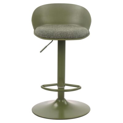 Mabel Adjustable Air-Lift Stool, Set of 2 in Green 203-686GRN 203 686GRN 4