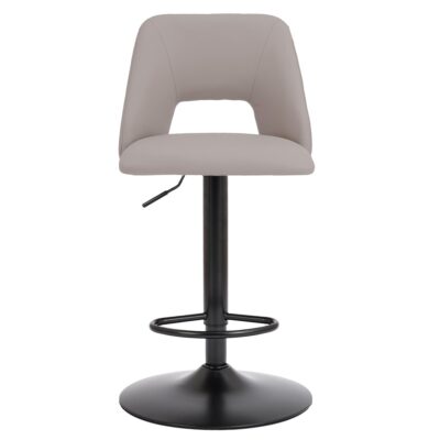 Adler Adjustable Height Stool, set of 2 in Beige and Black 203-878BEG 203 878BEG 4