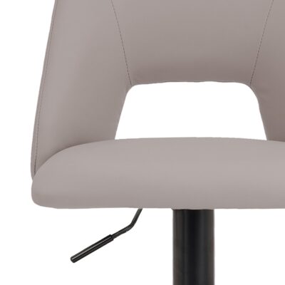 Adler Adjustable Height Stool, set of 2 in Beige and Black 203-878BEG 203 878BEG 5