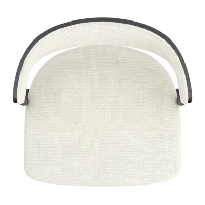 Kazan Adjustable Air-Lift Stool, Set of 2 in Ivory Performance Fabric & Black Metal 203-904IV 203 904IV 5