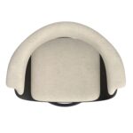 Holt 26" Counter Stool in Beige Fabric and Black 203-981BG_BK 203 981BG BK 6