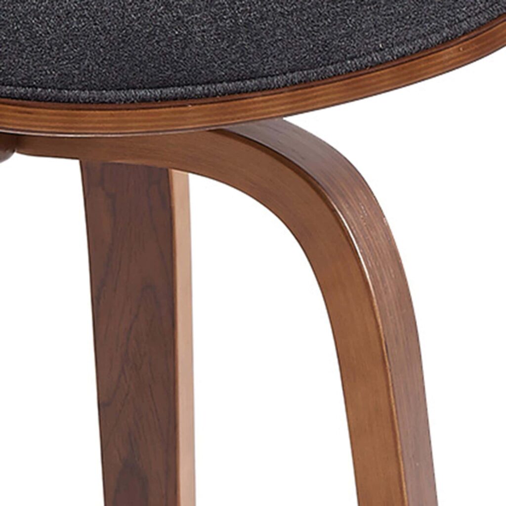 Holt 26" Counter Stool in Charcoal and Walnut 203-981CH 203 981CH 4