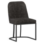 Julius/Dario 7pc Dining Set in White Table with Charcoal Chair 207-111WT_271CH 207 111WT 271CH 6
