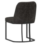Julius/Dario 7pc Dining Set in White Table with Charcoal Chair 207-111WT_271CH 207 111WT 271CH 7