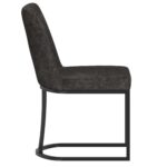 Julius/Dario 7pc Dining Set in White Table with Charcoal Chair 207-111WT_271CH 207 111WT 271CH 8