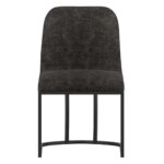Julius/Dario 7pc Dining Set in White Table with Charcoal Chair 207-111WT_271CH 207 111WT 271CH 9