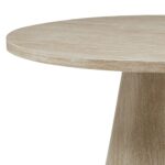 Godiva/Caprese 5pc Dining Set - Ivory Table with Brown Chair 207-142IV_269BWN 207 142IV 269BWN 4