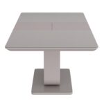 Corvus/Devo 7pc Dining Set in Warm Grey Table with White Chair 207-159WGY_087WT 207 159WGY 087WT 3
