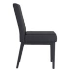 Forna/Cortez 7pc Dining Set in Natural Table with Black Chair 207-161NAT_081BLK_BK 207 161NAT 081BLK BK 8