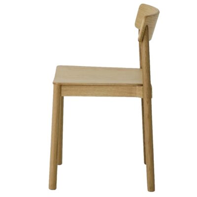 Thalia and Felix 5pc Dining Set - Ivory and Travertine Table and Natural Chairs 207-246_286NAT 207 246 286NAT 8