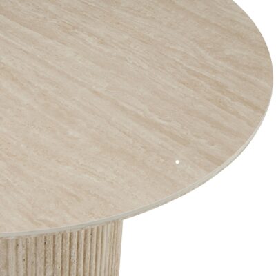 Thalia and Celest 5pc Dining Set - Ivory and Travertine Table and Dark Taupe Chairs 16 Thalia and Celest 5pc Dining Set - Ivory and Travertine Table and Dark Taupe Chairs 207-246_911DTP 207 246 911DTP 4