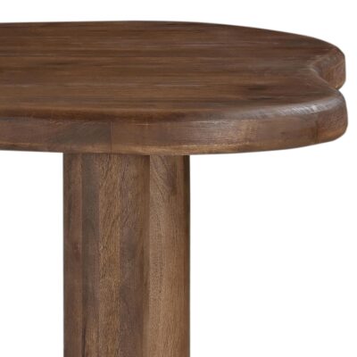 Zaloa and Noelle and Titani 7pc Dining Set - Walnut Table and Beige Chairs 207-272_237_978DKB 207 272 237 978DKB 3