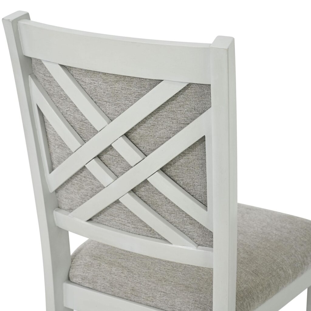Samuel 5pc Dining set in Whitewash - Image 7