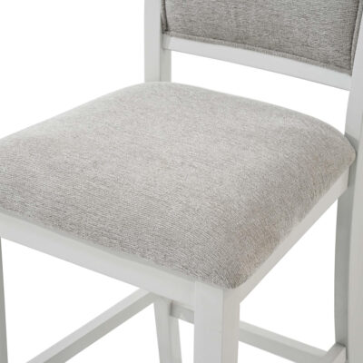 Samuel 5pc Pub set in Whitewash 207-280PB-WT 207 280PB WT 5