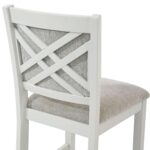 Samuel 5pc Pub set in Whitewash 207-280PB-WT 207 280PB WT 6