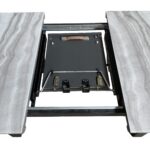 Gavin/Brodi 7pc Dining Set in Black Table with Beige Chair 207-360BK_138BEG 207 360BK 138BEG 2