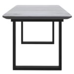Gavin/Brodi 7pc Dining Set in Black Table with Beige Chair 207-360BK_138BEG 207 360BK 138BEG 5