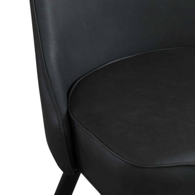 Gavin/Silvano 7pc Dining Set in Black with Vintage Grey Chair 207-360BK_429GY 207 360BK 429GY 5