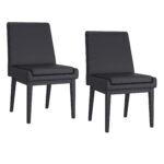 Gavin/Cortez 7pc Dining Set in Black with Black Chair 207-360_081BLK_BK 207 360 081BLK BK 9
