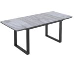 Gavin/Devo 7pc Dining Set in Black with Black Chair 207-360_087BK 207 360 087BK 1