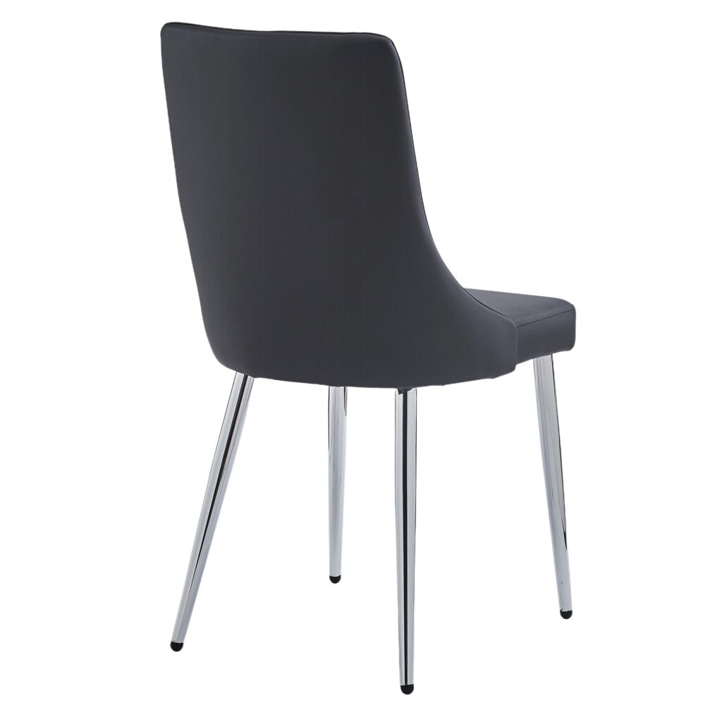 Gavin/Devo 7pc Dining Set in Black with Black Chair - Image 8